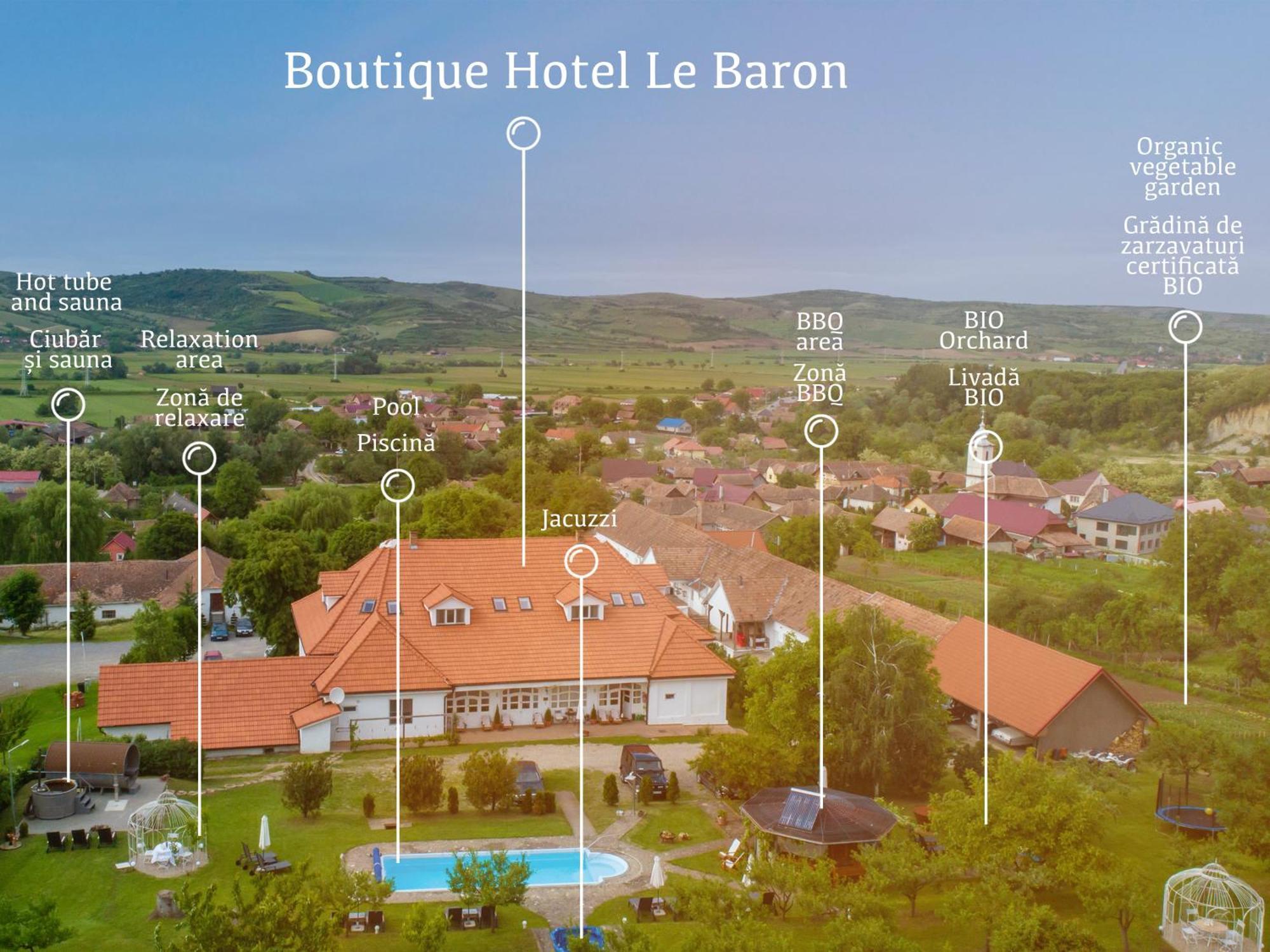 Boutique Hotel Le Baron Ganesti Exterior foto